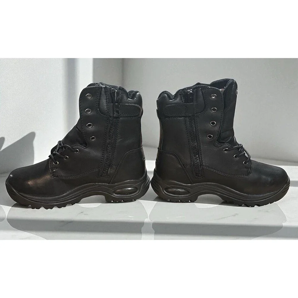 Converse Work Boots Men’s 8 Athlite C6880 Black Met Guard 8” Steel Toe NEW